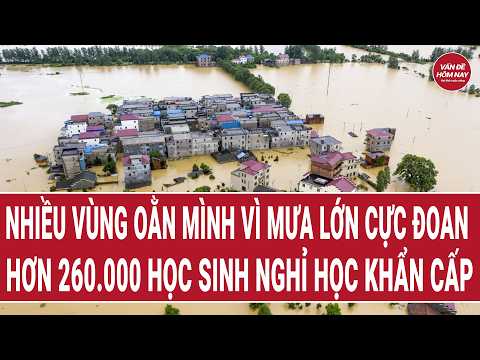 Bản tin sáng 18/5: Nhiều vùng oằn mình vì mưa lớn cực đoan, hơn 260.000 học sinh nghỉ học khẩn cấp thumbnail