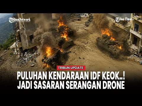[FULL] Drone Hizbullah Hujani Basis Israel di Rashaf, Kendaraan Militer Diburu Satu per Satu thumbnail