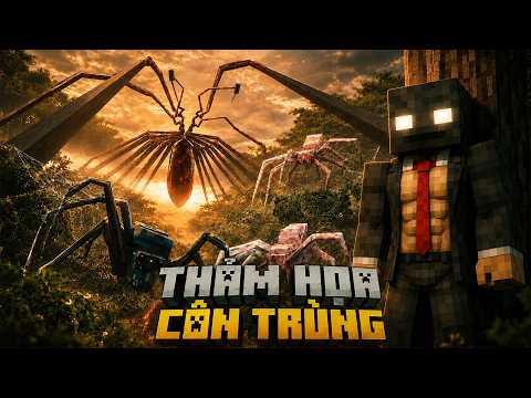 Thử Thách Cùng Thằng Bạn Sinh Tồn Khi Thảm Họa Côn Trùng Biến Dị Xâm Chiếm Minecraft 😱 thumbnail