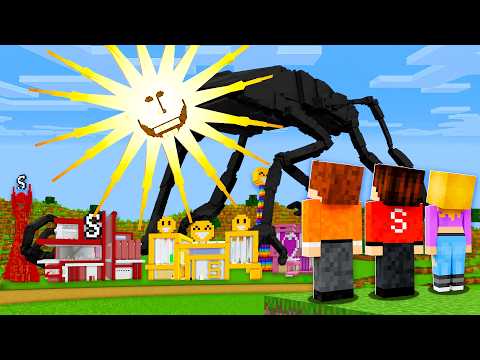SUNMAN WSZEDŁ DO NASZEJ WIOSKI w Minecraft! thumbnail