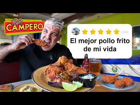 COMIENDO en la MEJOR FRANQUICIA de POLLO FRITO de MI VIDA 🍗 | POLLO CAMPERO EL SALVADOR 🇸🇻 thumbnail
