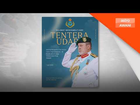 Agong zahir penghargaan sempena ulang tahun TUDM thumbnail