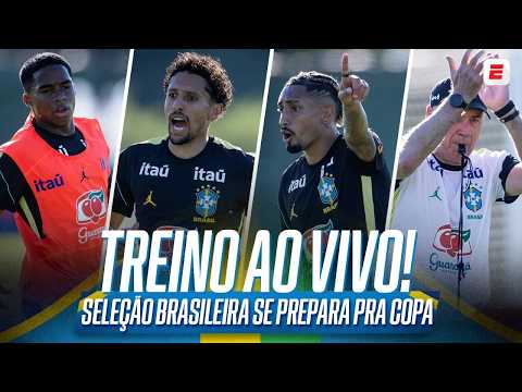 AO VIVO: TERCEIRO TREINO DA SELEÇÃO BRASILEIRA NOS ESTADOS UNIDOS! COPA DO MUNDO CHEGANDO! thumbnail