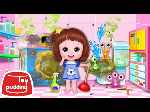 Baby Doli fantastic house clean up learning game play thumbnail