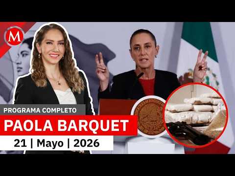 Presentan iniciativa para evitar a candidatos con nexos criminales | Paola Barquet, 21 de mayo 2026 thumbnail