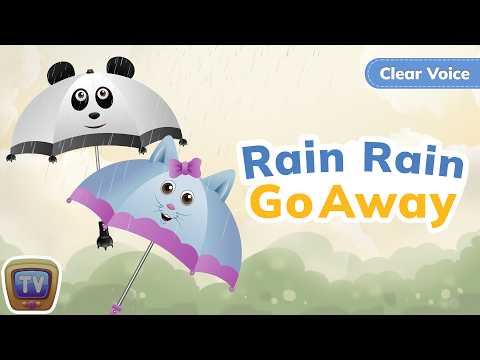 Rain Rain Go Away | Clear Voice & Minimal Music Nursery Rhyme | ChuChu TV Songs for Infants thumbnail