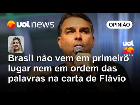 Flávio Bolsonaro não coloca Brasil em primeiro lugar nem em ordem de carta a Rubio | Letícia Casado thumbnail