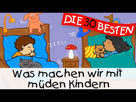 Was machen wir mit müden Kindern || Kinderlieder zum Mitsingen und Bewegen thumbnail