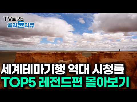 시청률로 증명됐다｜지금까지도 회자되는 세계테마기행 레전드 편 TOP5 한 번에 모아보기｜세계테마기행｜#골라듄다큐 thumbnail