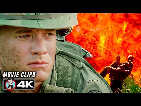 Forrest Gump Goes to WAR | Best Vietnam Scenes 🔥 4K thumbnail