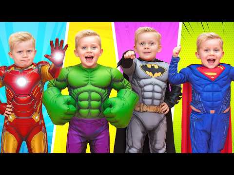 Oliver and Roma Train at Superhero School! thumbnail