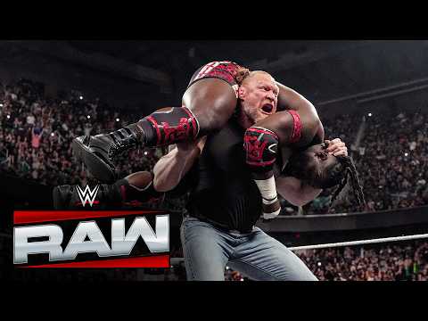 Brock Lesnar RETURNS to F5 Oba Femi: Raw highlights, May 18, 2026 thumbnail