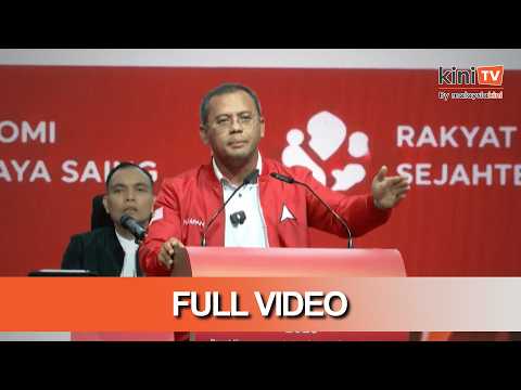 [Full Video] Amirudin Shari's speech at Pakatan Harapan's 2026 convention thumbnail