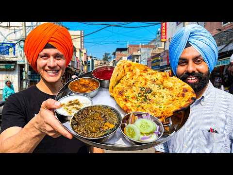 I Tried India’s 10,000 Calorie Diet!! (Best Punjabi Food in Amritsar) thumbnail