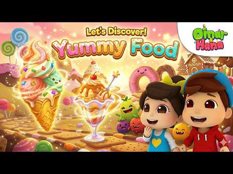 Yummy Food 🍕🍓🍜 | Islamic Series & Songs For Kids | Omar & Hana English thumbnail