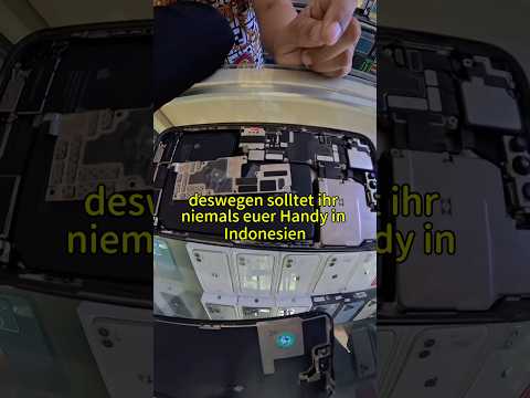Deswegen niemals Handy in Indonesien reparieren lassen ? thumbnail