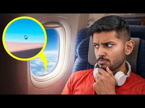 Why Airplane Windows Have Tiny Hole ! *7 Secrets* thumbnail