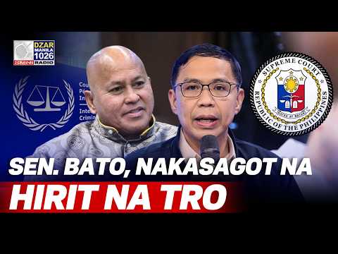 Sen. Bato, sumagot na sa Korte Suprema para sa hinihinging TRO vs ICC warrant thumbnail