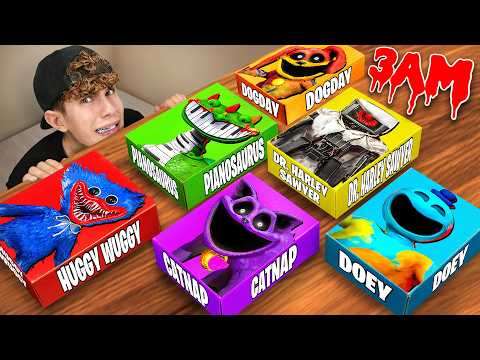 ÖFFNE NIEMALS MYSTERY POPPY PLAYTIME BOXEN um 3 UHR!! thumbnail