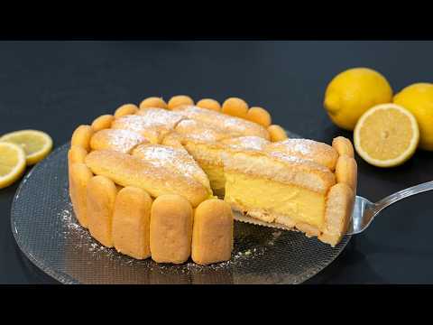 Questo Dolce al Limone lo farai OGNI GIORNO - Senza Forno! thumbnail