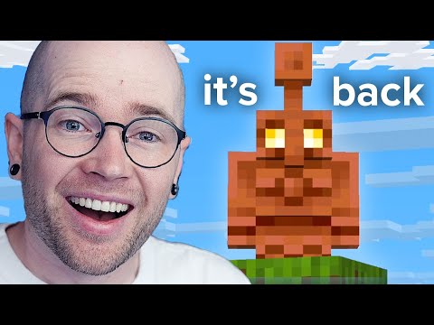 No way.. They Added COPPER GOLEMS?! (Minecraft Part 22) thumbnail