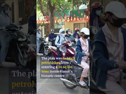Hanoi hits the brakes on petrol motorbike ban thumbnail