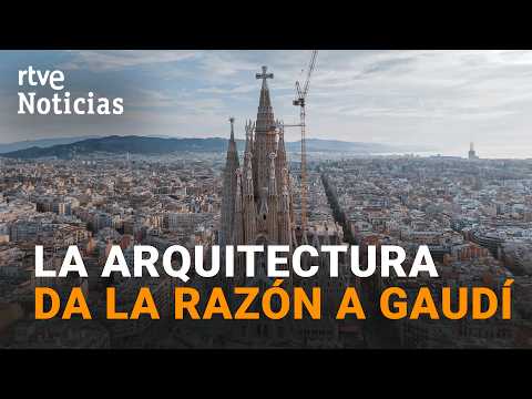 SAGRADA FAMILIA | De FOSTER a CALATRAVA: INFLUENCIAS de GAUDÍ en la ARQUITECTURA | RTVE Noticias thumbnail