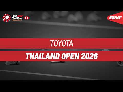 TOYOTA Thailand Open 2026 | Zhu/Li (CHN) vs Christiansen/Bøje (DEN) [2] | F thumbnail