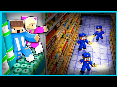 MIPAN & ZUZUZU BUAT TEMPAT RAHASIA DI DALAM MALL BESAR! MINECRAFT thumbnail