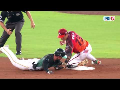 05/22 統一 VS 台鋼 七局下，陳重羽精彩的阻殺，彌補了隊友陳聖平的失誤 thumbnail