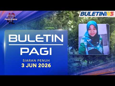 Malim Gunung, Orang Asli Tekad Terus Mencari Jaslinda | Buletin Pagi, 3 Jun 2026 thumbnail