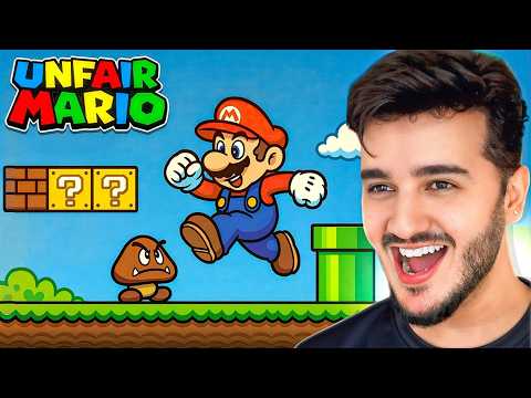 This was UNFAIR MARIO thumbnail