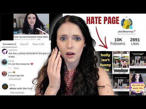 I WENT UNDERCOVER AS A HATE PAGE FOR MYSELF ON TIKTOK thumbnail