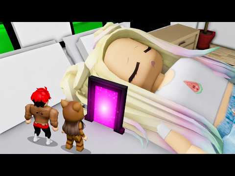 Nos COLAMOS en la Cabeza de LYNA en BROOKHAVEN Roblox con MANDARINA thumbnail