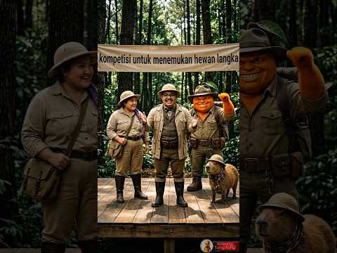 Kompetisi Hewan Langka di Hutan! Kapybara bertemu Tak Terduga ? #kapybara thumbnail