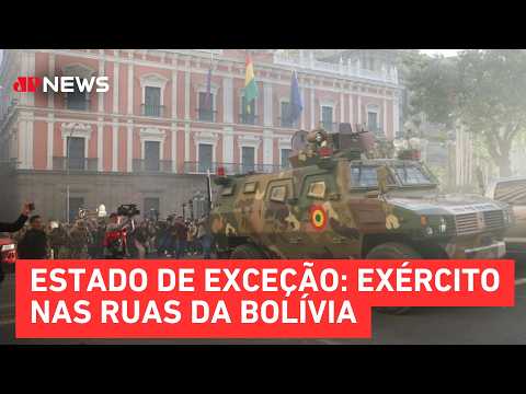 Crise na Bolívia: nova lei permite ação militar para conter estradas thumbnail