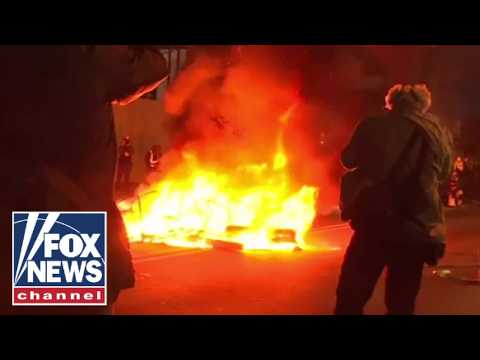 Anti-ICE chaos ERUPTS as governor points blame to 'national extremist groups' thumbnail