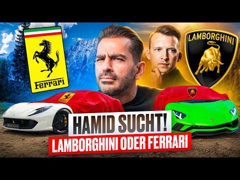 HAMID SUCHT! 12 Zylinder Ferrari vs 12 Zylinder Lamborghini - Welcher wird es ?! Hamid Mossadegh thumbnail