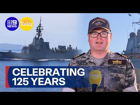 Royal Australian Navy celebrates 125 years | 9 News Australia thumbnail