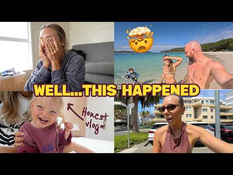 the LAST thing I wanted to happen! UNEXPECTED events, holiday, mystery meeting & honest vlogging... thumbnail