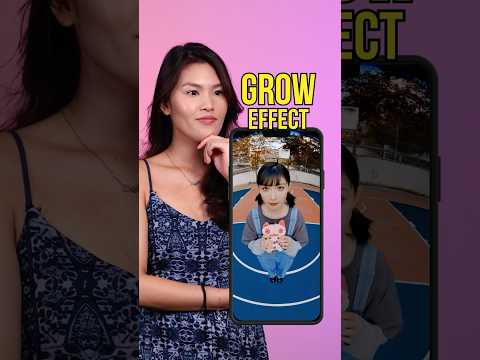 How to do the trending grow effect with InShot 🎬 #inshot #trending #tiktoktrend #reels thumbnail