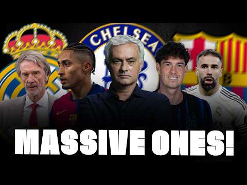 🚨 HE’S COMING! €50M FOR MAN UNITED! THREE OUT OF MADRID, BASTONI AND BARÇA, RAPHINHA, MOU… thumbnail
