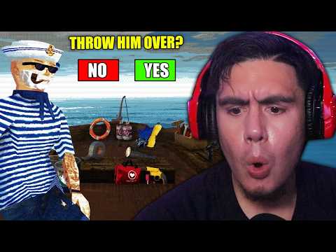 I NEED TO SURVIVE AS LONG AS I CAN ON A BOAT UNTIL I GET RESCUED (but the choices are getting weird) thumbnail