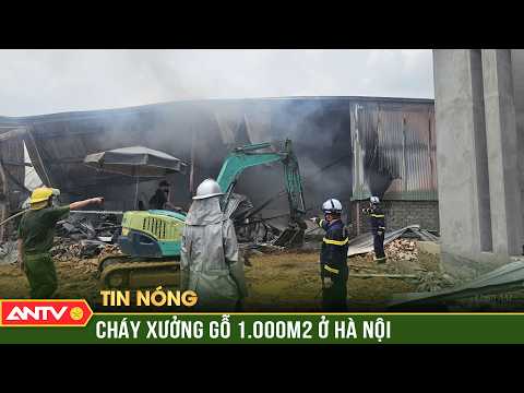 Huy động 70 chiến sĩ chữa cháy tại xưởng gỗ hơn 1.000m2 ở Hà Nội | ANTV thumbnail