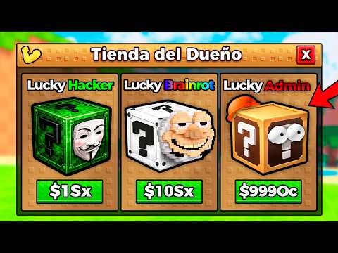 Patea Lucky Blocks pero, hay TIENDA de LUCKY BLOCKS OP?! thumbnail