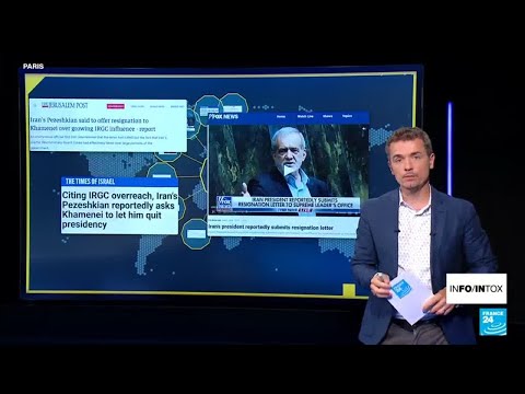 Iran : le président Massoud Pezeshkian sur le départ ? • FRANCE 24 thumbnail
