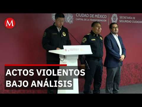 SSC CdMx investiga a policías tras disturbios y enfrentamientos en protesta de la CNTE thumbnail