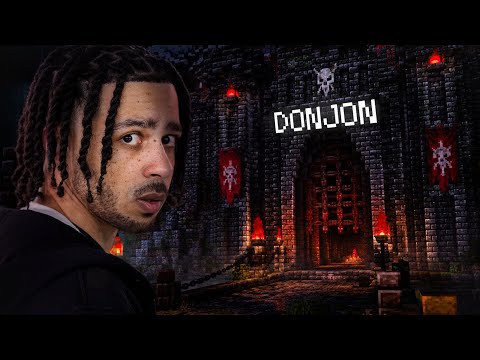 LE PREMIER (et dernier) DONJON DE L'AVENTURE !! (Minecraft Hardcore FIN) thumbnail