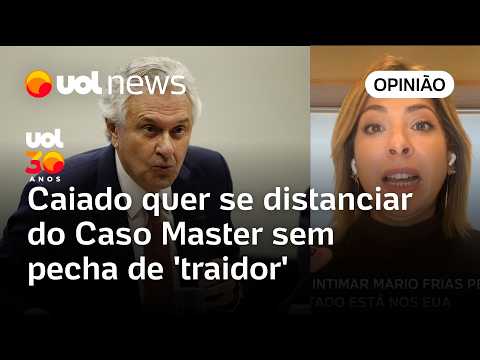 Caiado quer se distanciar do Caso Master sem pecha de 'traidor' | Daniela Lima thumbnail