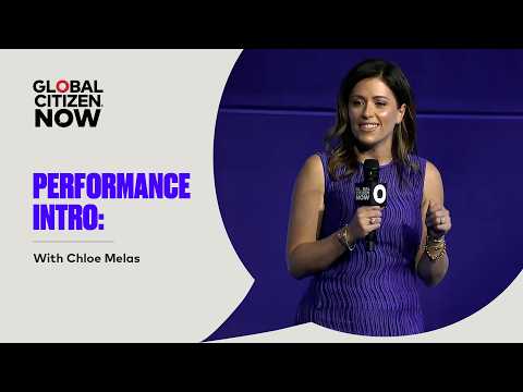 Performance Intro With Chloe Melas | Global Citizen NOW New York 2026 thumbnail